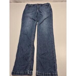 Mugsy Jeans Mens 34x33 Blue Regular Fit Straight Leg Stretch Denim Medium Wash